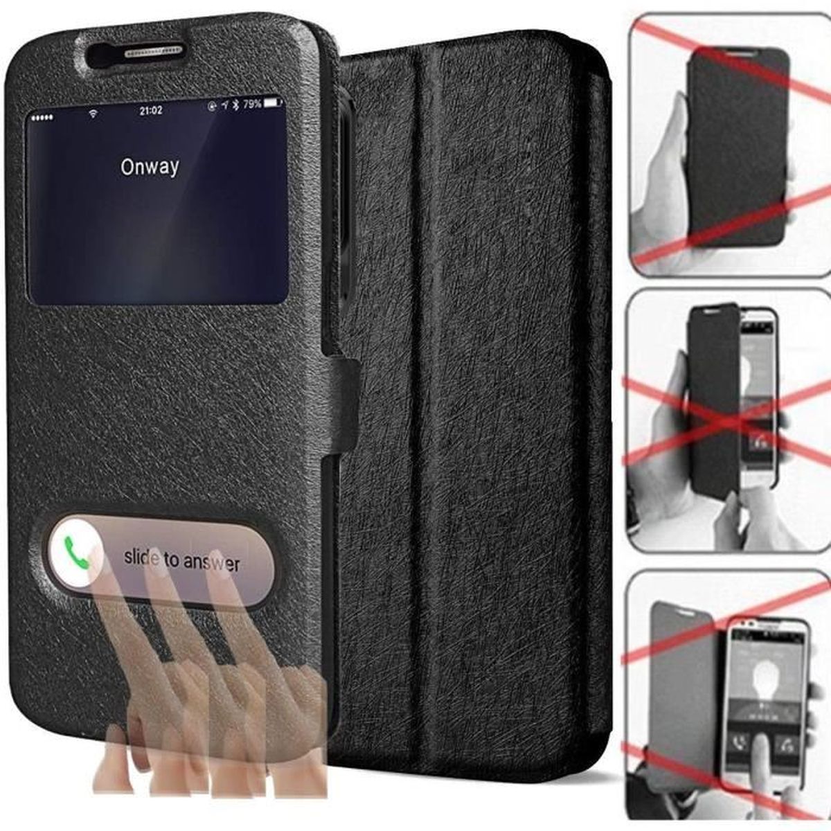 Huawei P30 Pro Housse Coque De Protection S View Folio Flip Cover Windows View Flip Cover Etui Achat Housse Etui Pas Cher Avis Et Meilleur Prix Cdiscount