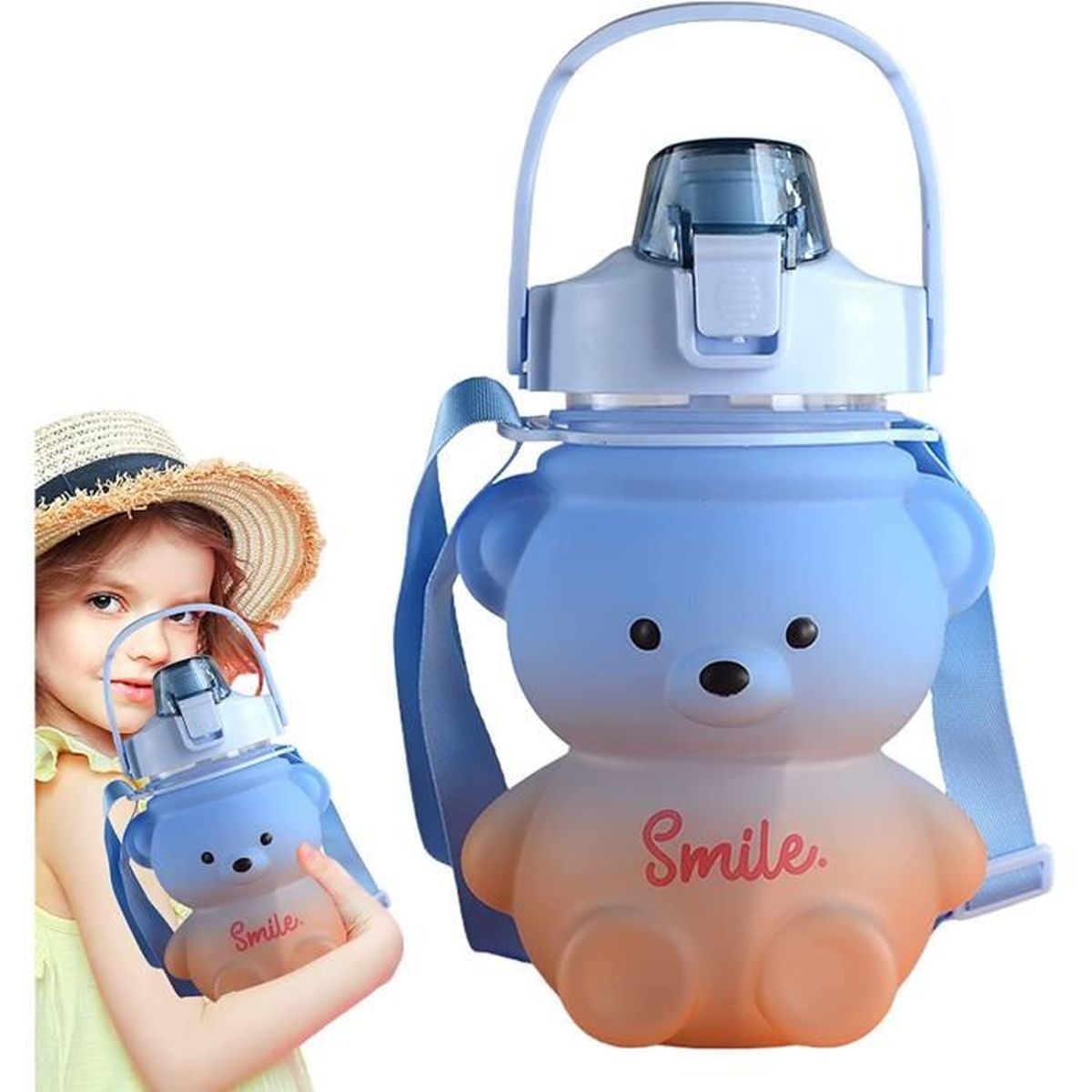 6 Piu00e8ces Couvre Paille Pour Tasse Stanley, Mignon En Silicone Ours Topper Paille Bouchon De Paille C 1127257