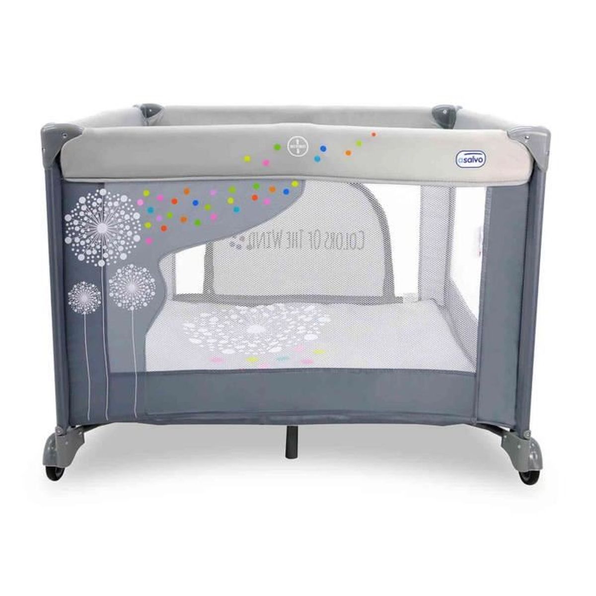 Parc Pliant Baby Fox Collection Dandelion Gris Cdiscount Puericulture Eveil Bebe