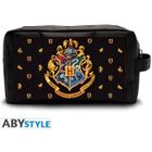 Trousse de toilette - ABYstyle - Poudlard - Polyester - Noir - 26 x 14 x 8,5 cm