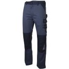 Pantalon bicolore SULFATE multipoches gris/noir T42 - LMA LEBEURRE - 1622