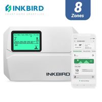 INKBIRD IIC-800-WIFI Contrôleur de système d'arrosage intelligent à 8 zones Contrôleur d'irrigation automatique d'arrosage de