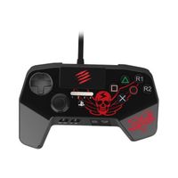 Mad Catz Street Fighter V Fight Pad Pro Gamepad 6 boutons filaire noir pour PC, Sony PlayStation 3, Sony PlayStation 4