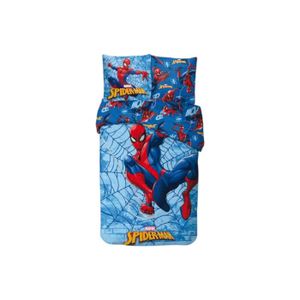 Taies D'oreiller 40x40 Cm Superman Et Spiderman - Lot De 2 - Polyester