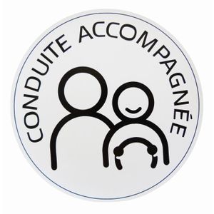 Conduite accompagnee magnetique - Cdiscount
