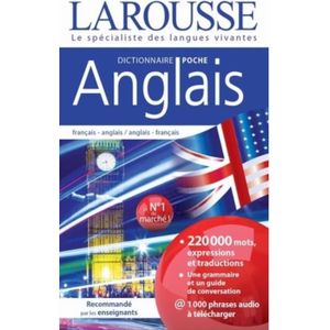 Dictionnaire Larousse Francais Anglais Achat Vente Pas Cher