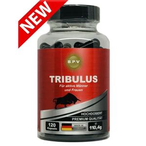 TONUS - VITALITÉ Tribulus Terrestris | Hautement dosé par gélule 775,0 mg | Parfaitement adapté aux hommes actifs | Fabriqué en Allemagne