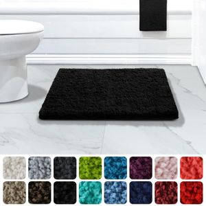 tapis de bain tapis de WC et tapis de bain Sunlory Lot de 3 tapis de bain super doux pour salle de bain tapis de bain /à s/échage rapide