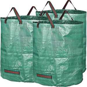 Sacs à feuilles pliants, sac de collecte des déchets de jardin, sac  réutilisable à feuilles mortes, sacs à mauvaises herbes hydrofuge de grande  capacité - AliExpress