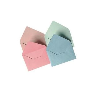POLLEN Enveloppes - 140 x 140 mm - Rose Fuchsia Lot de 20