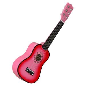 53x17CM Mini 6 Cordes Guitare pour Enfants Garcon et Fille 3 Ans MAJOZ0 21 Pouces Bois Enfant Guitare