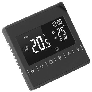 THERMOSTAT D'AMBIANCE Thermostat WiFi HURRISE - Contrôle vocal et application - Blanc
