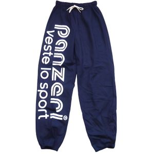 Panzeri - Uni h noir/bleu nacre jer - Pantalon de survêtement