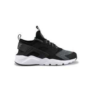 huarache noir cuir