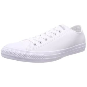 basket converse blanche cuir