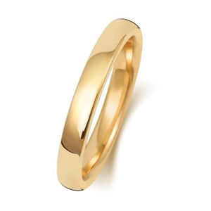 ALLIANCE - SOLITAIRE Alliance Homme-Femme 2,5mm Confort Or 375-1000 30994