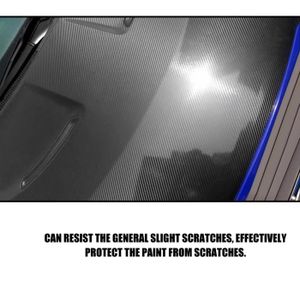 Bande de protection de seuil de coffre de voiture, Film de protection  anti-rayures en Fiber de carbone, autocollant en caoutchouc PV pour  carrosserie