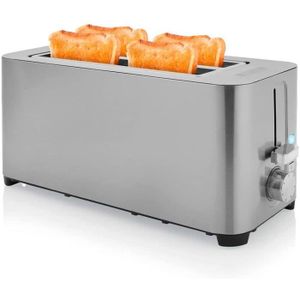 GRILLE-PAIN - TOASTER Grille-pain 2 fentes Princess Steel Toaster - Inox