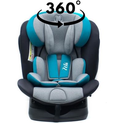 NSGMXT Siège auto pour bébé ISOFIX pivotant à 360°, réglable en 4