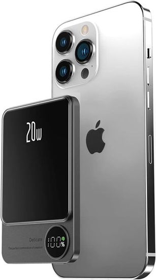 Power Bank Sans Fil Magnétique Chargeur Magnétique Sans Fil Portable