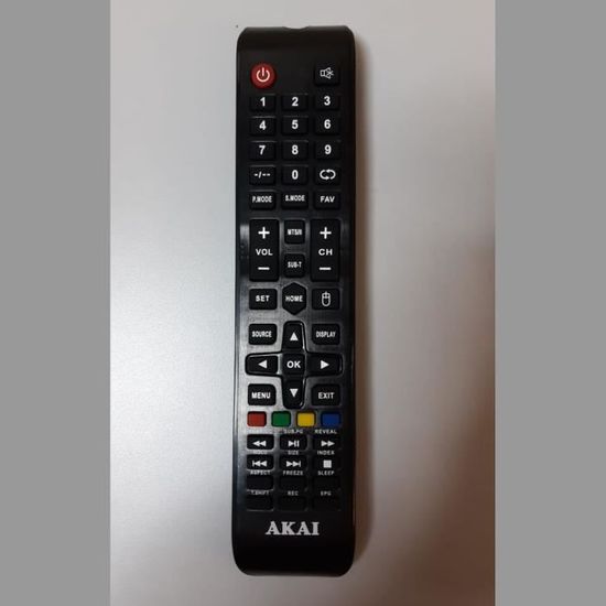 Akai. Télécommande d'origine pour télévision AKAI AK43FSM1440. Neuve. Livré sans piles.