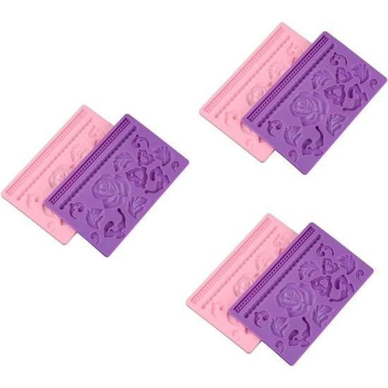 Lot De 3 Moules à Bonbons En Silicone - Formes Oursons Et Cœurs - Antiadhésif, Réutilisable, Sans BPA - Pour Chocolat, Gelées