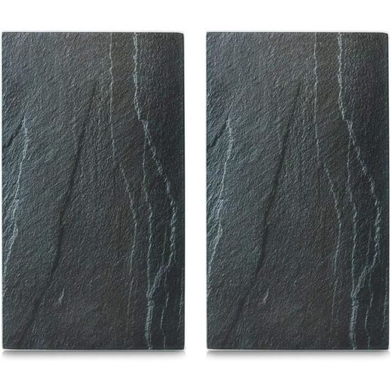 Lot De 2 Planches à Découper Titane S316 Acier Inoxydable Double Face - Qualité Alimentaire