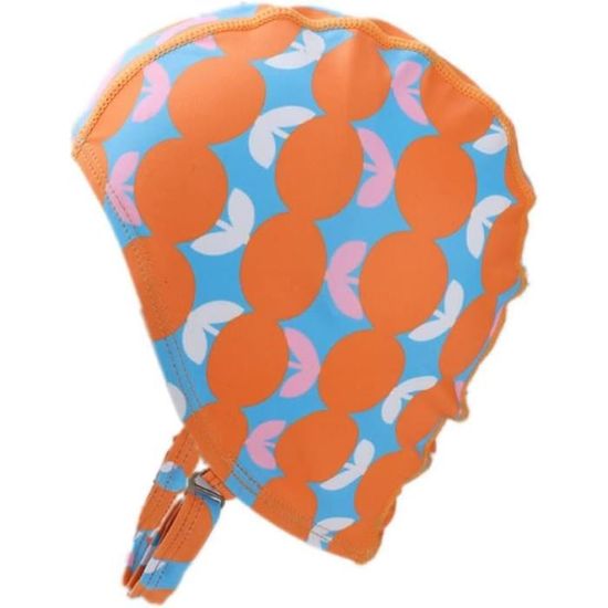 Bonnet De Bain Femme Turban Plissé – Nylon Élastique, Protection Piscine, Bleu – Pour Tous Types De Cheveux