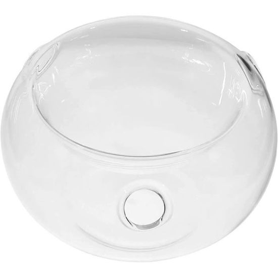 Mikinona 1pièce Bol à Fruits Verre Transparent Avec Poignée Bol Multifonction Pour Salades Desserts Et Accessoire Élégant Pour Cuisine Et Boissons Froides