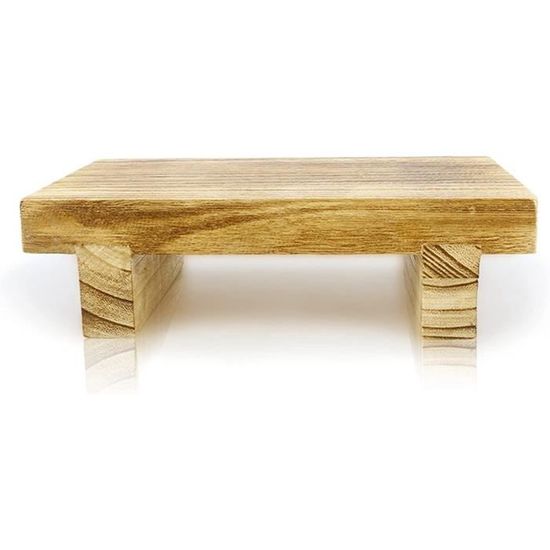 Marchepied En Bois 1 Étape Adulte - Antidérapant, Portée 200kg - Pour Salle De Bain, Cuisine, Aide Aux Personnes Âgées