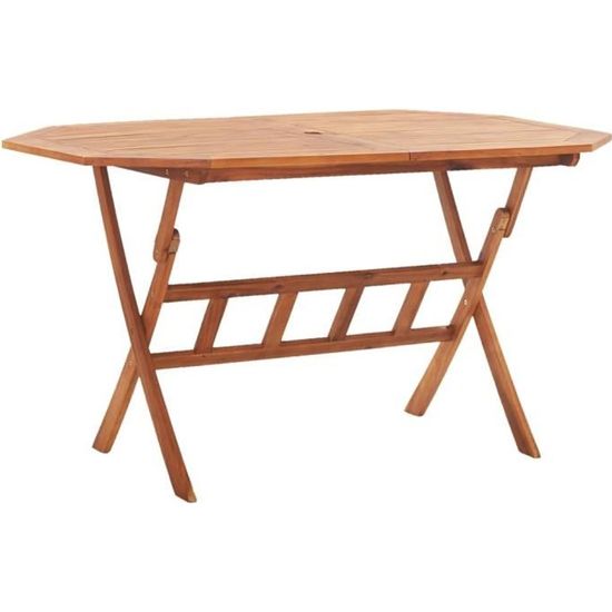 🎀9005Haute qualité Magnifique-Table de jardin Pliante Table de Camping Pique Nique- Table de reception pliante - 135 x 85 x 75 cm B