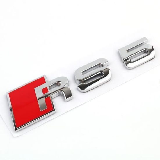 Autocollant Emblème Audi – 2.5 TDI Lettrage Plat – Pour Coffre / Valise Arrière