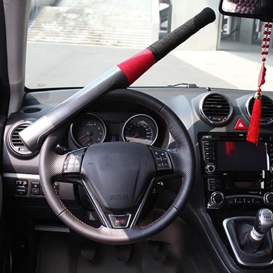 Antivol Volant Pour Peugeot 3008 2017-2023 Phase 2 | Verrou Haute Sécurité Avec Double Blocage Volant Et Ceinture