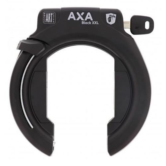 AXA Serrure De Batterie Pour Cadre Vélo - Système Bosch II - Clé Longue - Noir