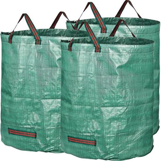 Achat sac déchet vert pas cher : Papier ou plastique : 85 à 400L - PRÊT A  JARDINER