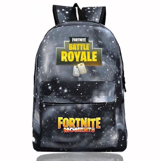 Sac à Dos Battle Game Fortnight Pour Enfants – Taille 33 Cm (34x26x14 Cm), Léger, Noir, Pour école, Voyage Ou Sport