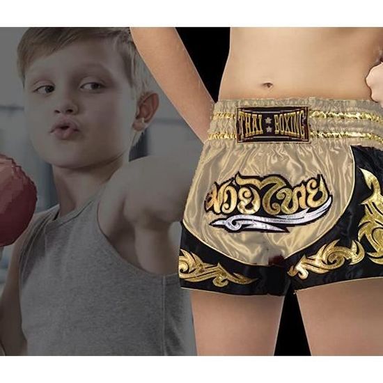 Short Enfant Traditionnel THAI Boxe Kickboxing Special Muay Thai