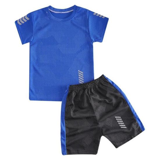 Ensemble Short Et Maillot De Foot Homme ARSUXEO - Séchage Rapide - Manches Courtes - Taille 2XL