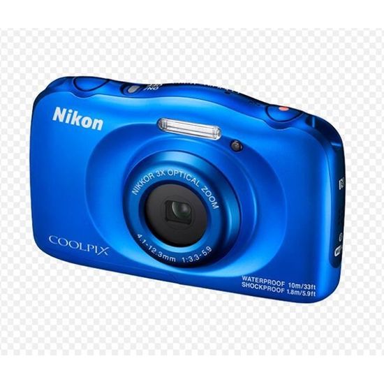Nikon Coolpix W100 bleu appareil photo numerique compact