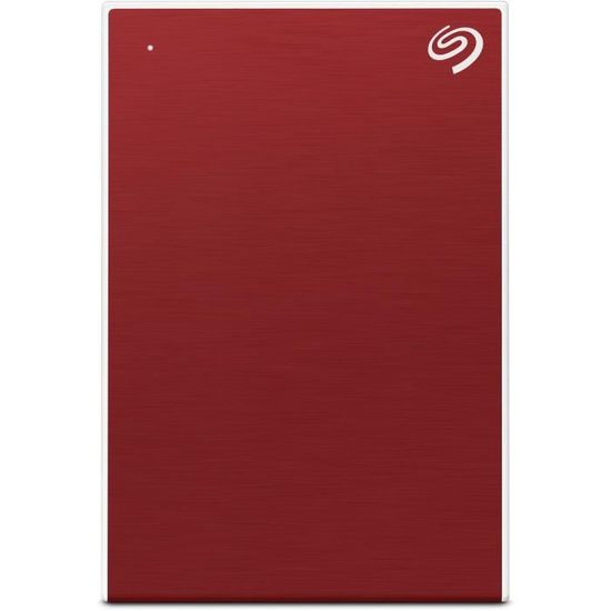 SEAGATE - Disque Dur Externe - One Touch HDD - 1To - USB 3.0 - Rouge (STKB1000403)
