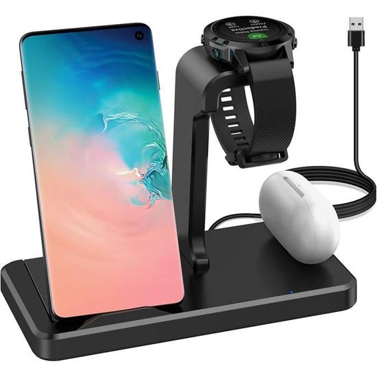 Chargeur Garmin Tressé Durable Câble USB-C Pour Garmin • Compatible Fenix 7/6/5, Forerunner, Venu • Angle 90° • Tressé 1 M • Charge Rapide 5V/1A Câble USB-C Compatible Multiple Modèles