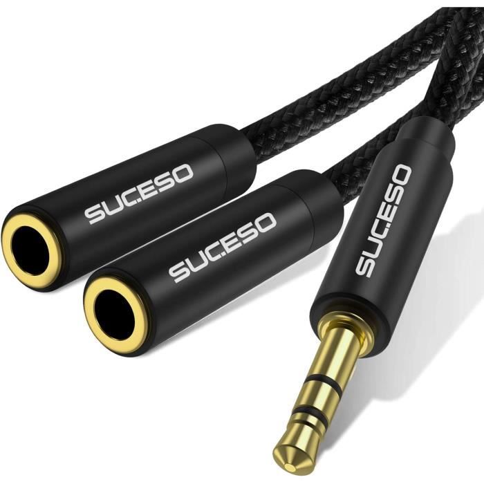 Adaptateur Aux, Convertisseur Mâle-femelle Jack 2.5mm à 3.5mm - Foto 4