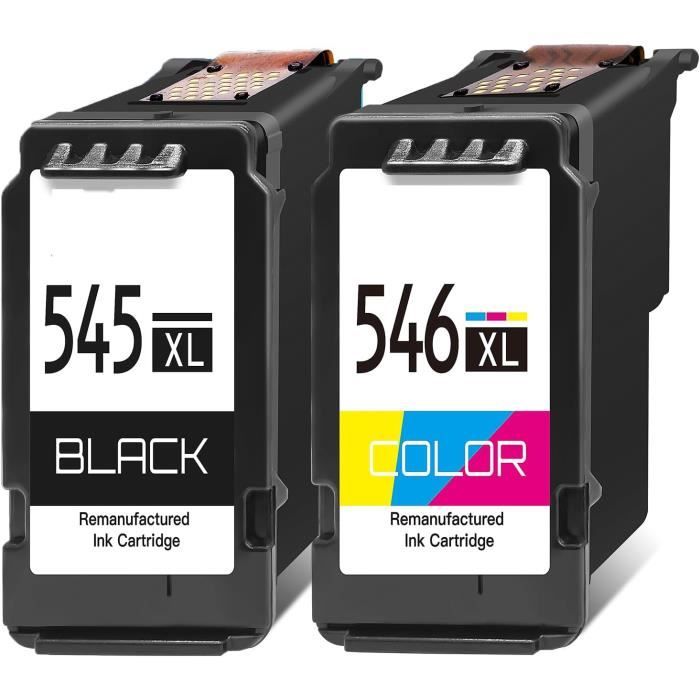 1 Cartouche d'encre 546XL Compatible avec Canon PIXMA 546 CL-546 - 1
