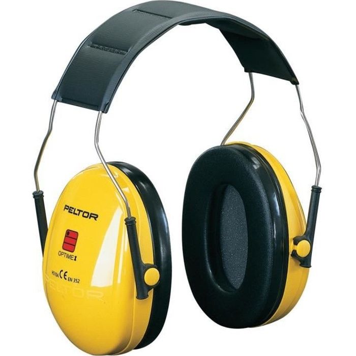 Casque antibruit Peltor Optime 1 27 décibels