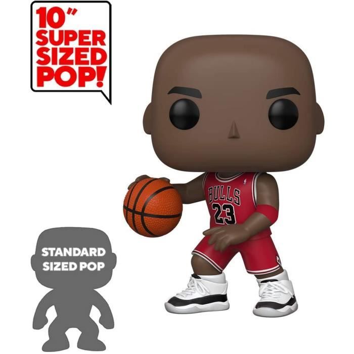 Reproductions, statues et bustes Funko- Pop Bulls-10 (Red Jersey) NBA Michael Jordan Collectible Figure, 45598, Multicol 118621
