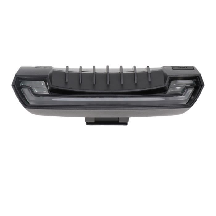 1 ensemble de télécommande LED feu arrière de vélo clignotant d'avertissement rechargeable USB ECLAIRAGE POUR CYCLE