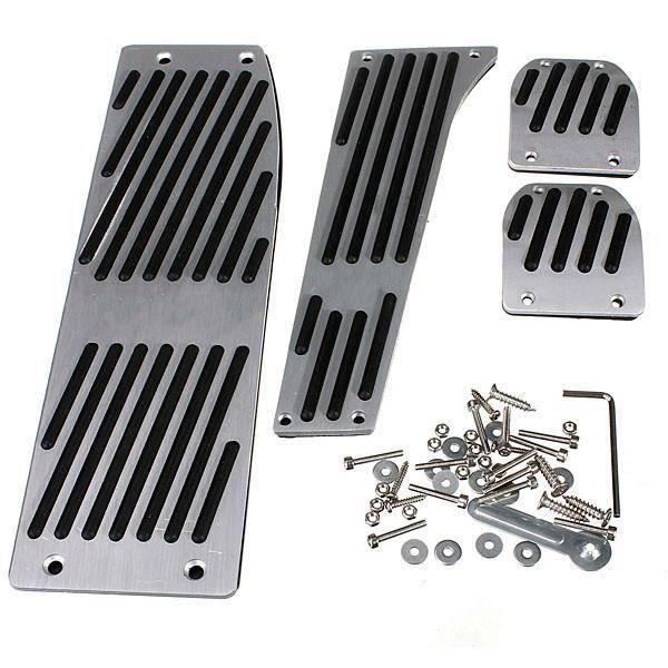 4pcs Pédale d'accélérateur frein gratuit repose pieds Pour BMW X1 E30 E36 E46 E87 E90 E91 E92 E93 Bo44114