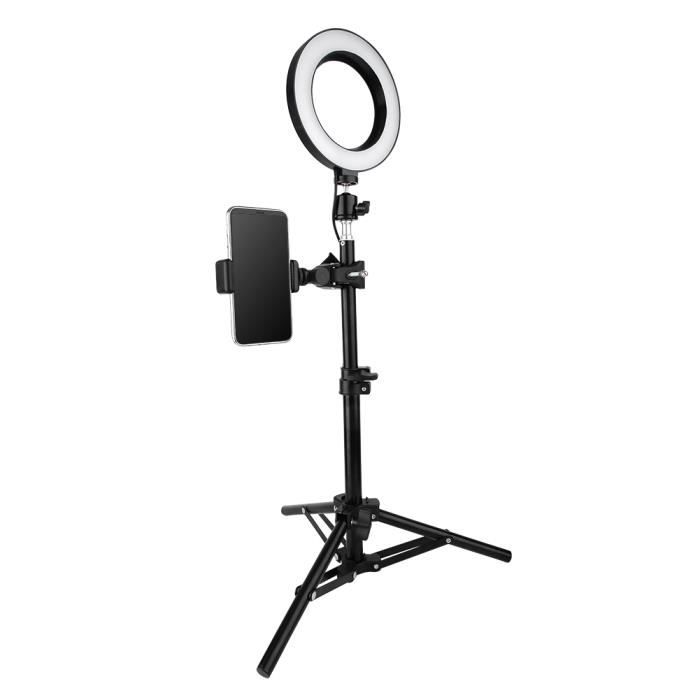 6 po USB LED Lampe Anneau Lumière Vidéo Dimmable pour Photographie Selfie en Direct Studio -OLL