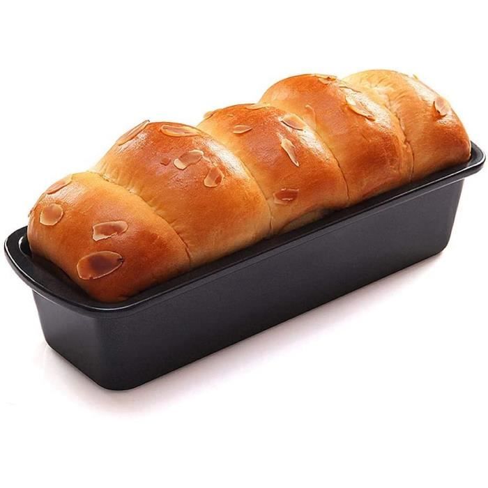 CAKE al Moule agrave Pain de Mie Revecirctement Antiadheacutesif Rectangulaire 24 cm Grand Cuire 500g de pacircte800