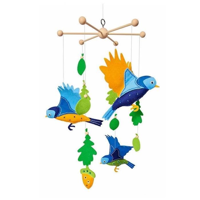 FOLIA Kit Mobile Oiseaux à Faire Soi-même
